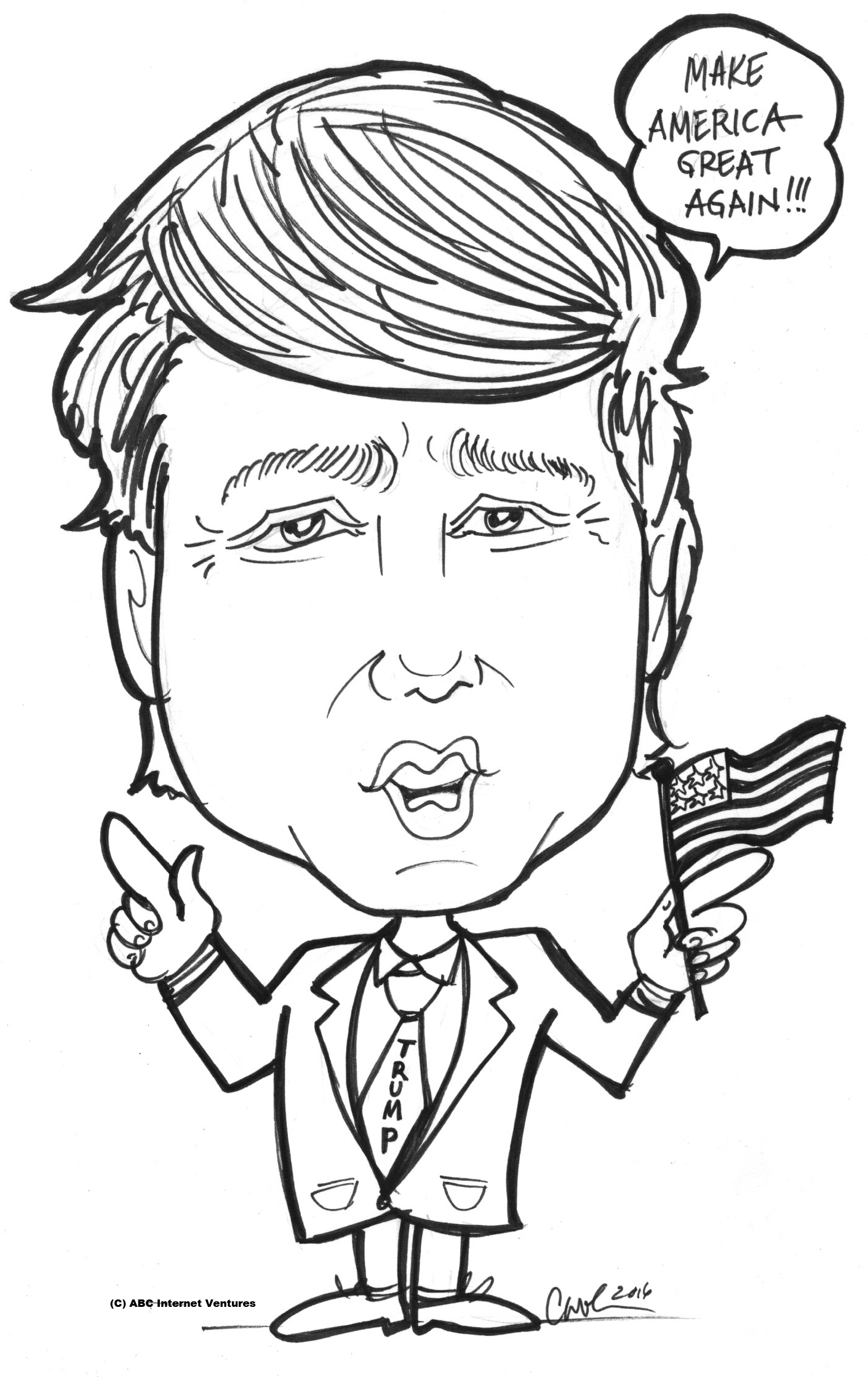 1411x2238 Make Trump's Hair Great Again! Cathy Nolan