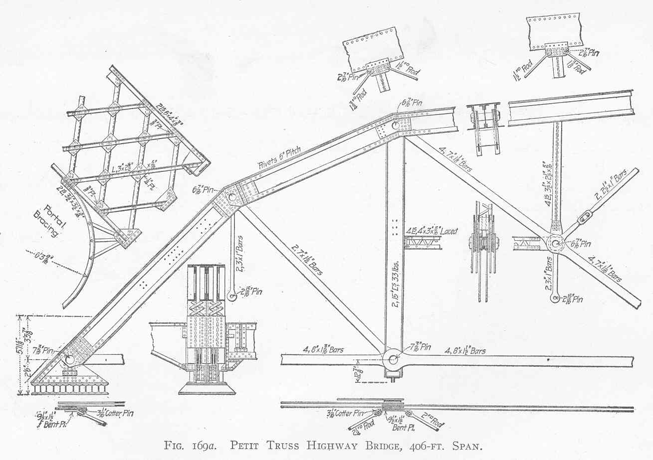 1309x923 Truss Bridge Plans And Parts