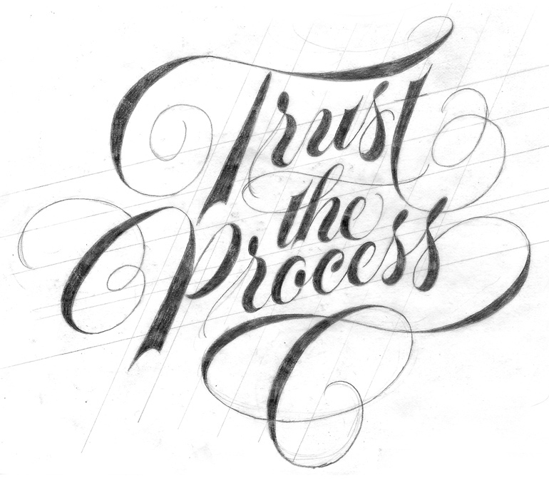 770x677 Trust The Process On Behance