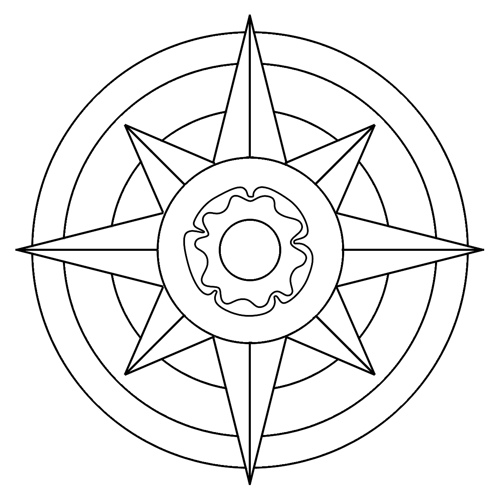 500x500 Tudor Rose Opus Elenae