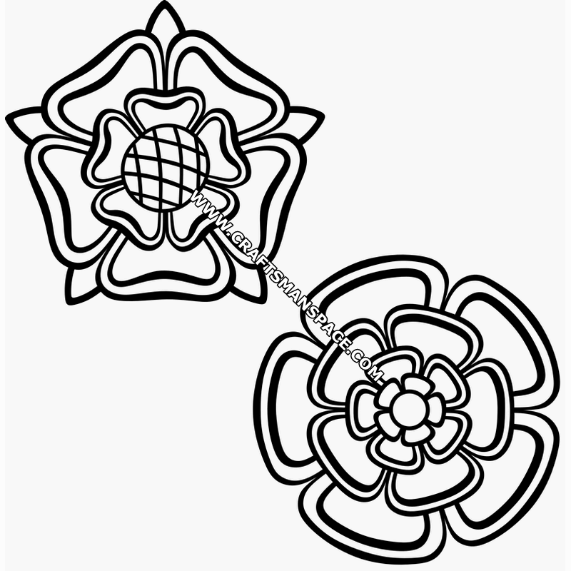 800x800 Tudor Rose Designs