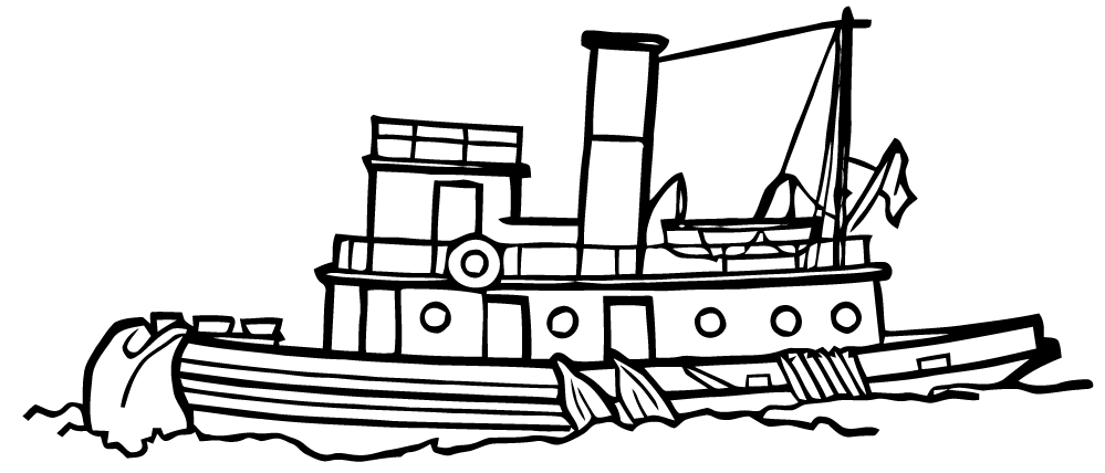 999x428 Ephemeraphilia Free Vector Art Tugboat