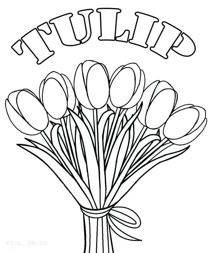 717x850 This Is Tulip Coloring Pages Pictures Pics Photos Tulips Coloring
