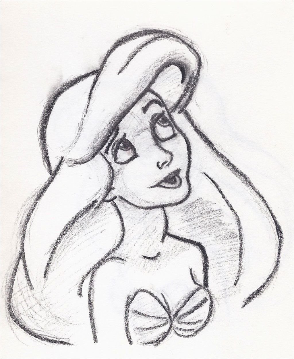 1024x1250 Ariel Tumblr Drawing