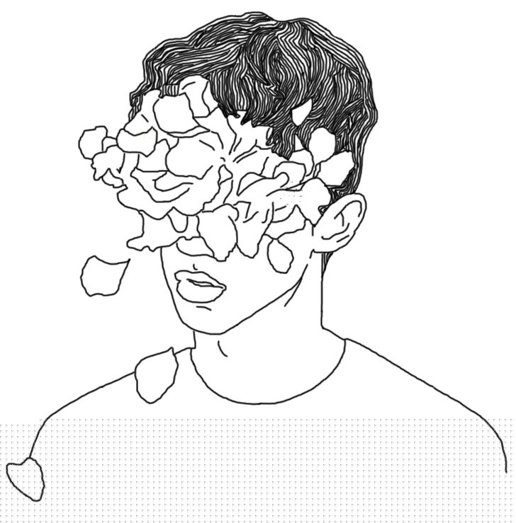 728x739 Photos Boy Outline Tumblr,