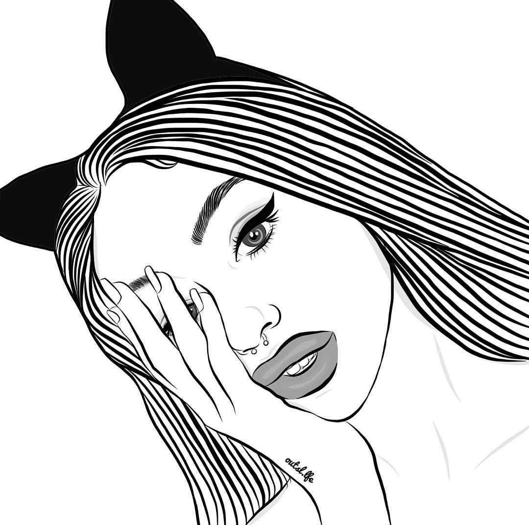 1080x1071 Outlines, Nice, Tumblr, Idea, Drawing, Painting, Illustration