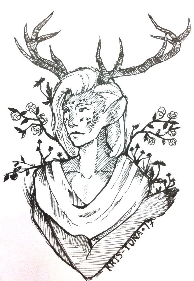 664x960 Spring Stag By Kris Tuna