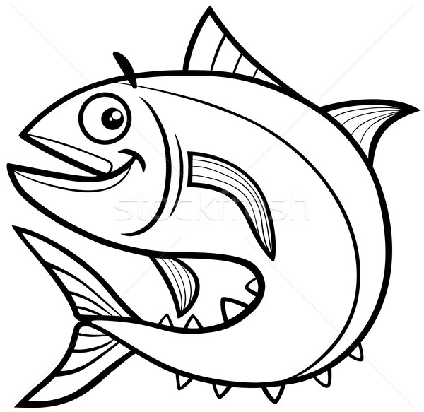 600x583 Tuna Stock Vectors, Illustrations And Cliparts Stockfresh