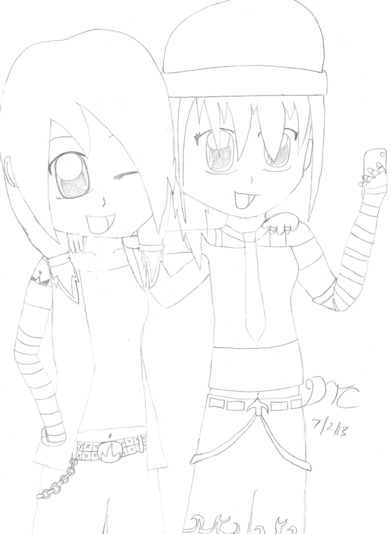 765x1044 Quick Draw Riley And Rhuben By Dark Tundra Chaos