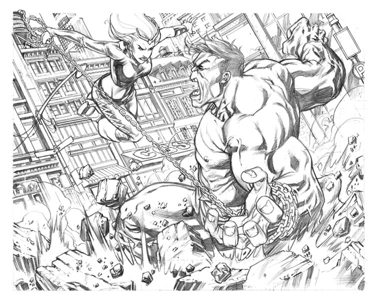 750x603 Tundra Vs Hulk By Robertatkins