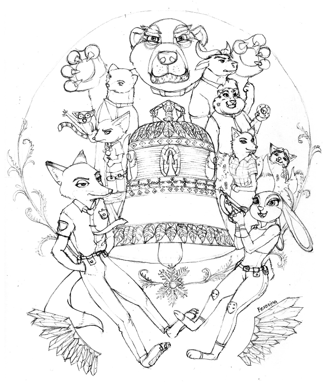 1280x1477 Zootopia By Ferorina Cover My Fanfiction Chapter 1 Town