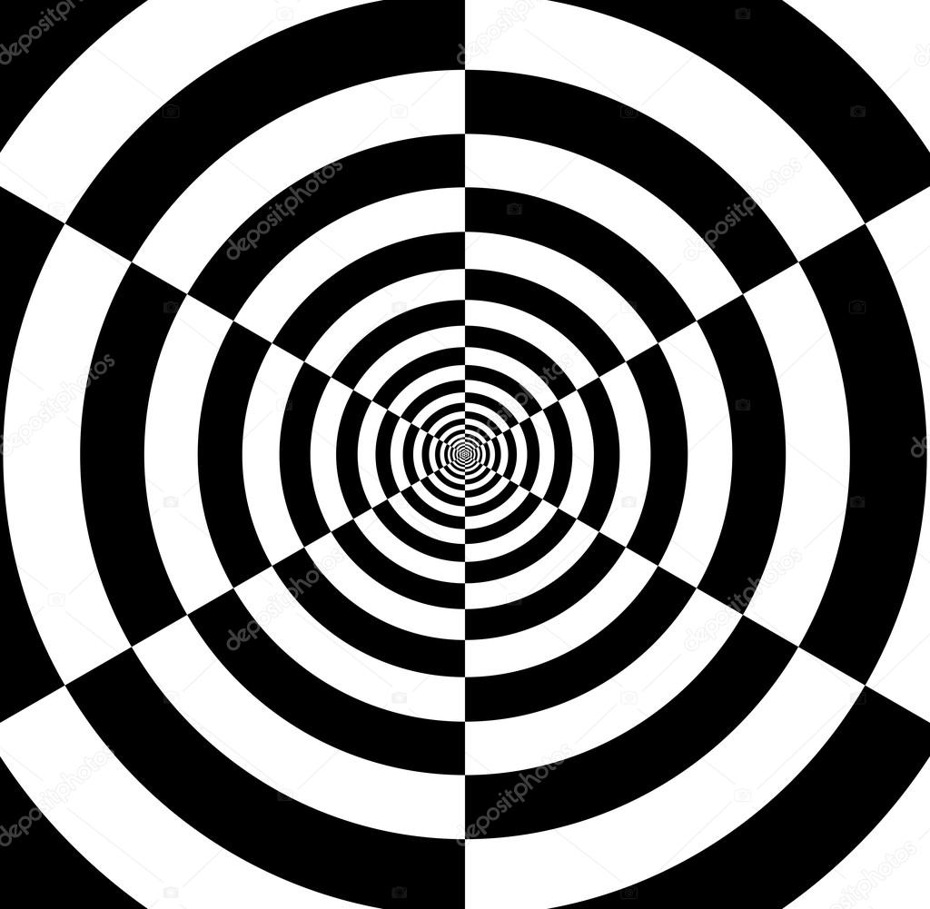 1024x1001 Optical Art Infinity Tunnel Stock Vector Tanya Kalm