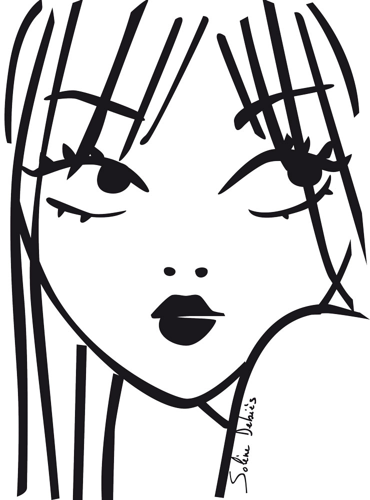 740x1000 Commercial And Figurative Llustrator Solene Debies