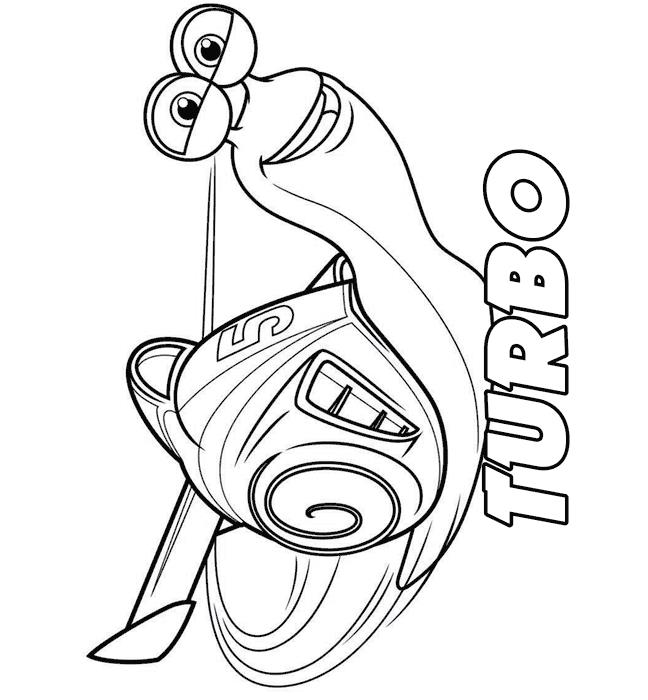 648x700 Kids N 44 Coloring Pages Of Turbo (Pixar)