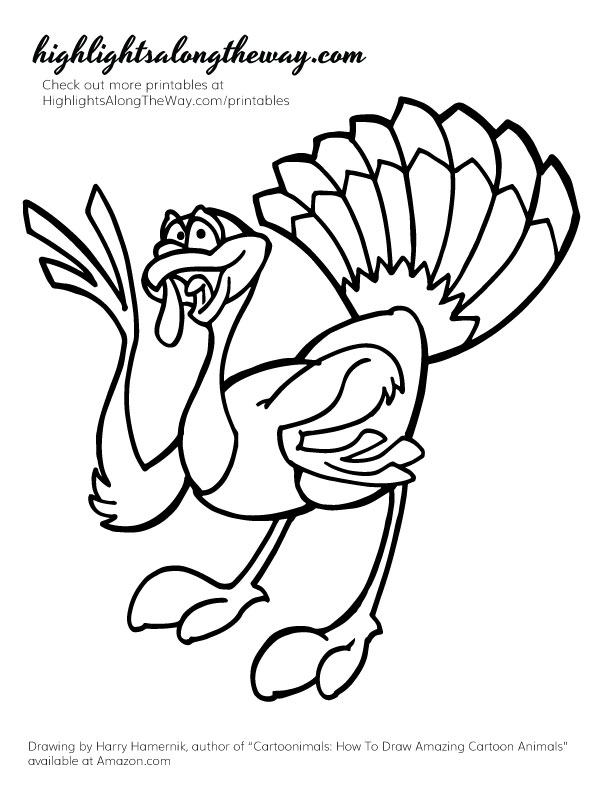 612x792 Thanksgiving Coloring Pages