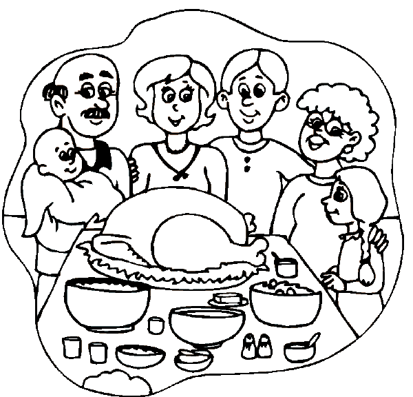 600x576 Thanksgiving Coloring Book Pages Thanksgiving Coloring Pages