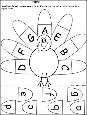 287x380 Free Thanksgiving Turkey Worksheets. There Is A Blank Worksheet