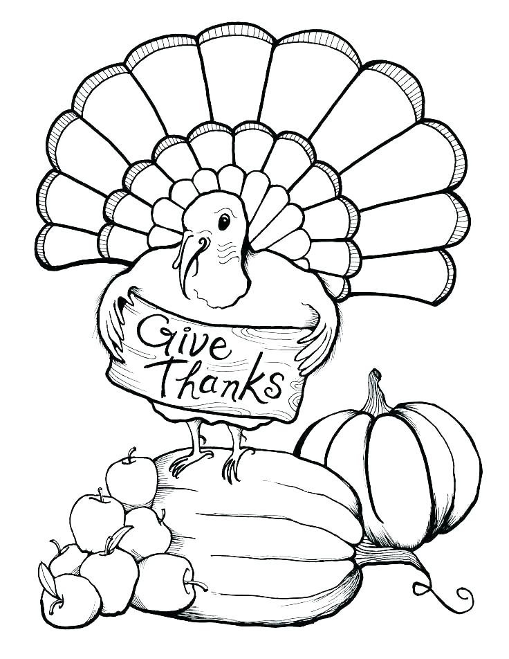 736x952 Preschool Turkey Coloring Pages Thanksgiving Turkey Draw So Cute