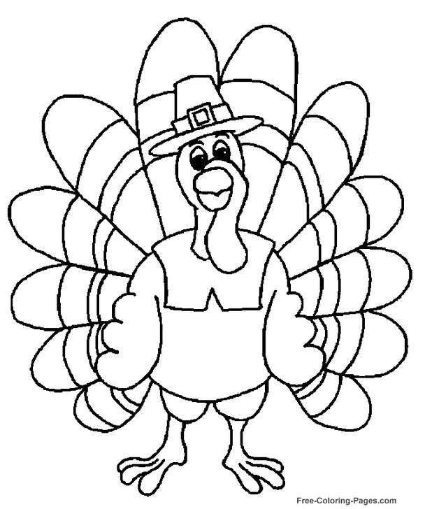618x728 Coloring Pages Coloring Turkey Pages Thanksgiving Page Coloring