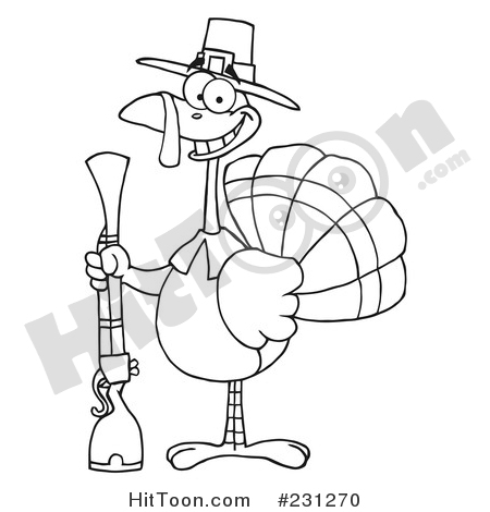 450x470 Thanksgiving Turkey Clipart