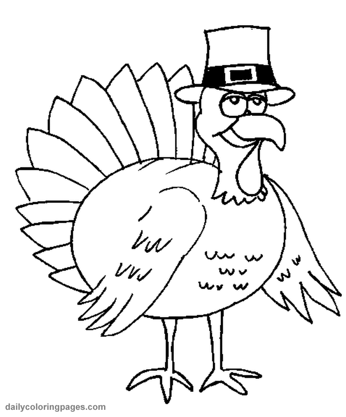 675x813 Turkey Drawing For Kids 292941
