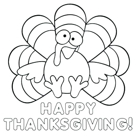 580x581 Turkey Coloring Pages Printable Free
