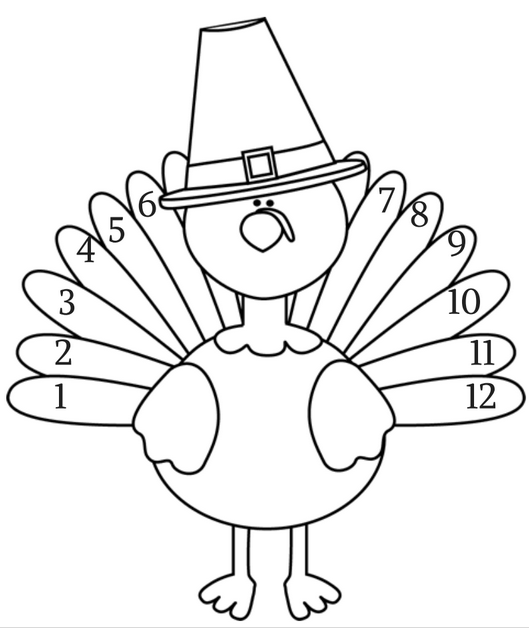 529x628 Thanksgiving Coloring Pages