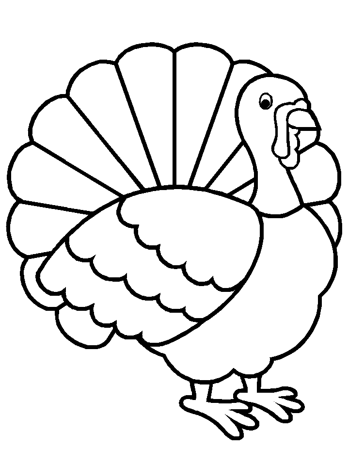 718x957 Turkey Coloring Pages For Preschoolers Tags Turkeys Coloring