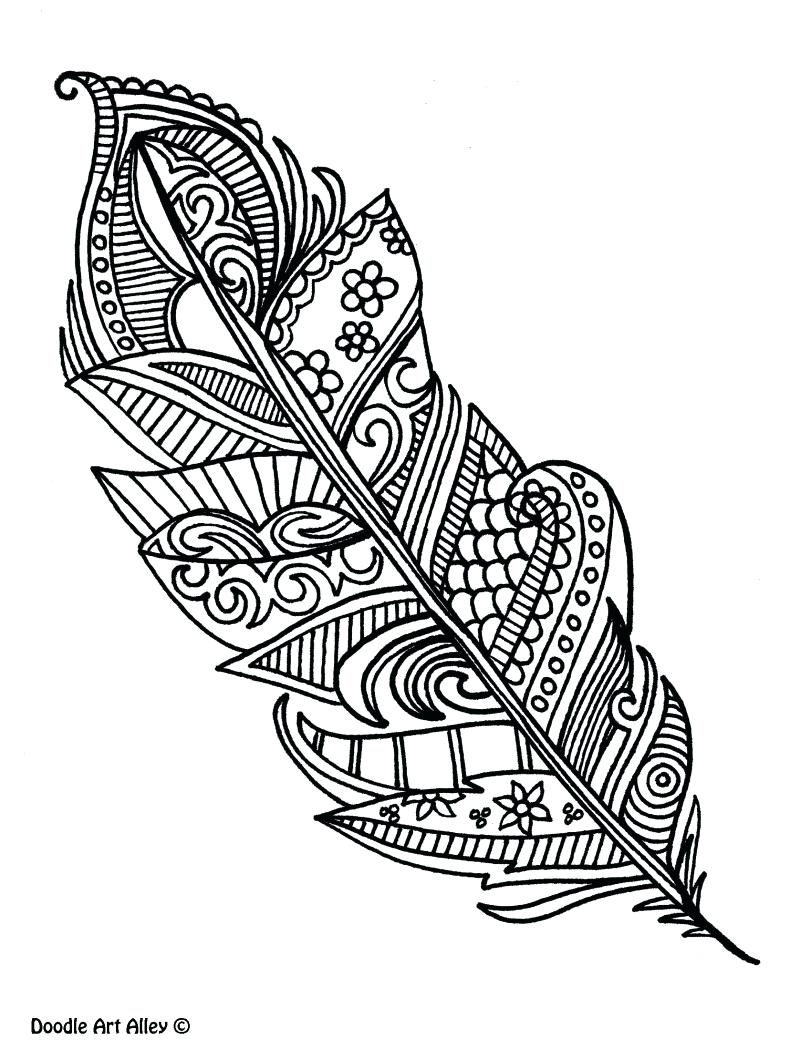 811x1049 Coloring Feather Coloring Page Peacock Feathers Drawing Pics