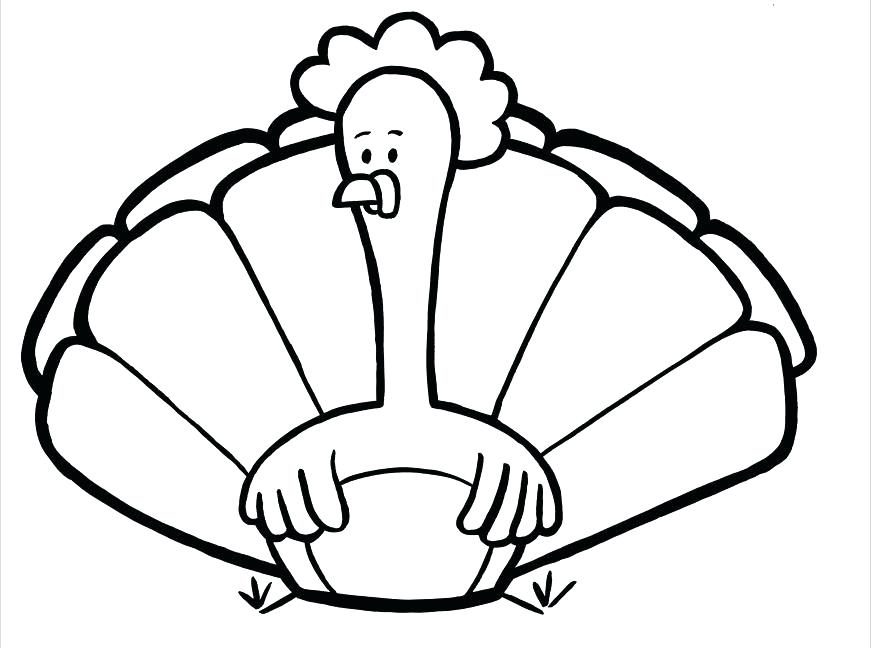 871x648 Turkey Coloring Pages Thankful Turkey Coloring Pages Printable