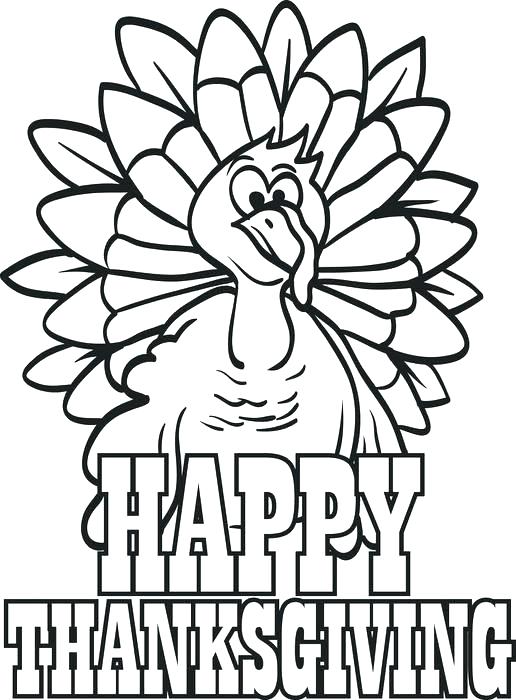 516x700 Turkey For Coloring Turkey Coloring Pages For Thanksgiving Free