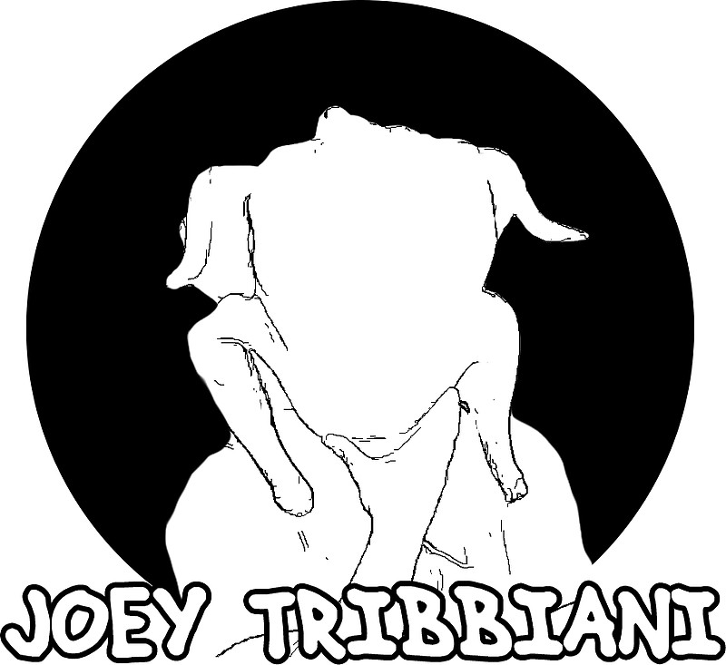 800x733 Joey's Turkey Head In Friends (Bampw) Stickers By Eggcelentshia