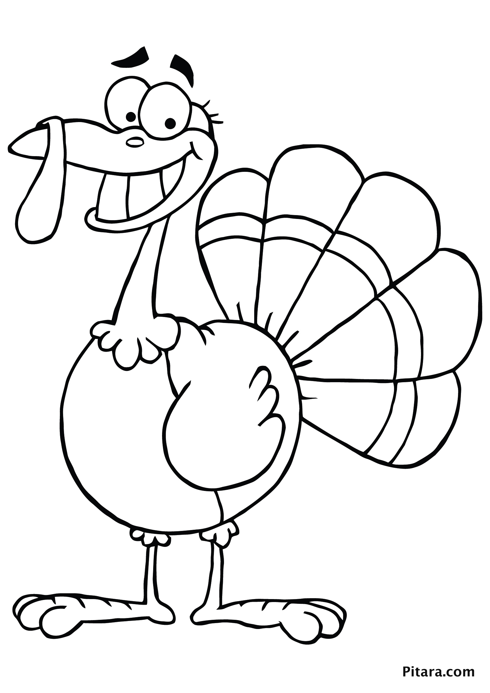 1654x2339 Turkey Coloring Pages