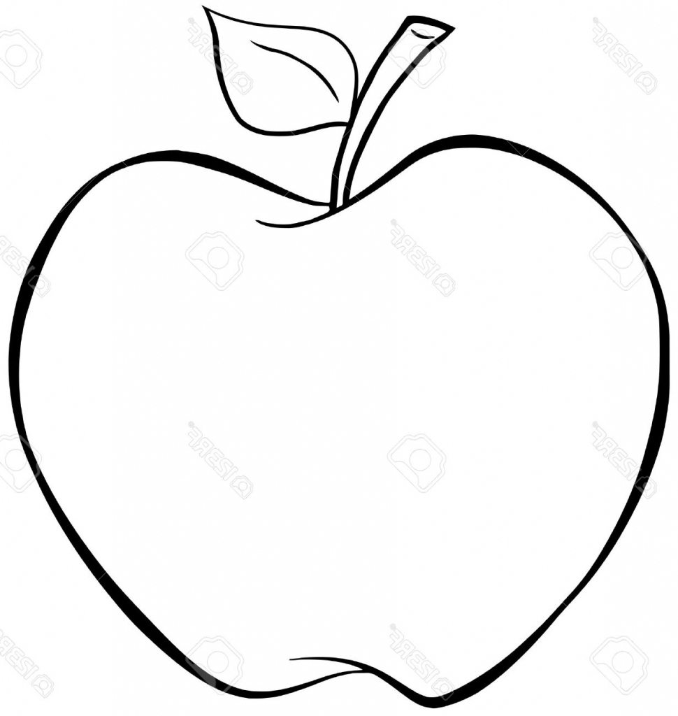 970x1024 Fascinating Apple Outline Clip Art At Clker Com Vector Online