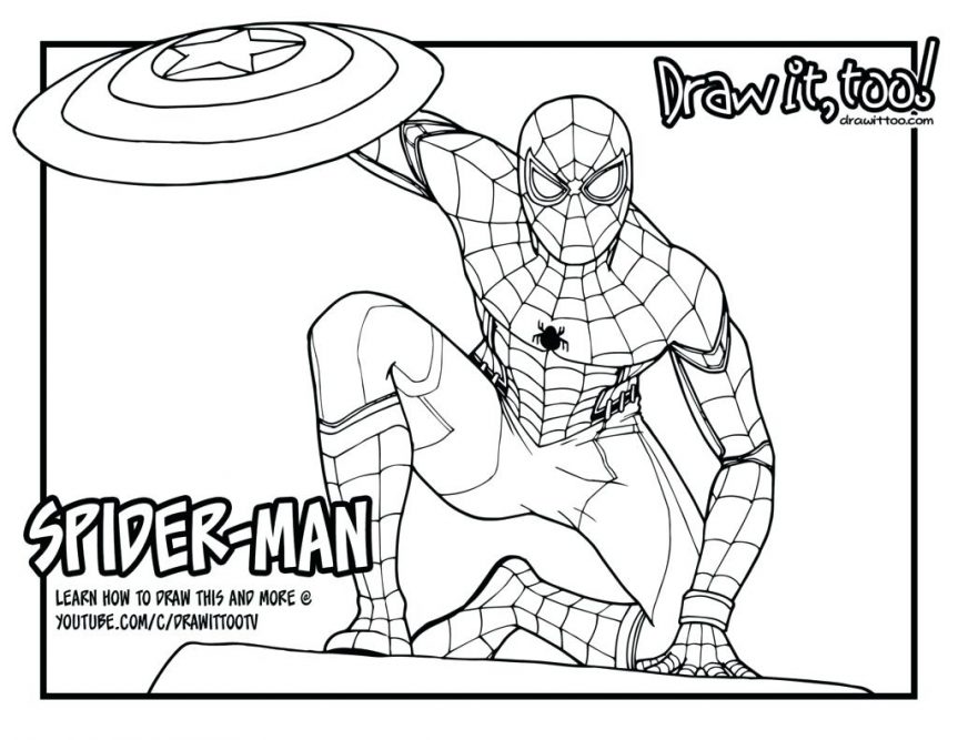 863x667 Spider Man Homecoming Vulture Coloring Pages Free King Turkey Page