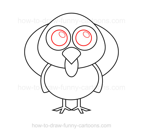 500x469 To Draw A Turkey