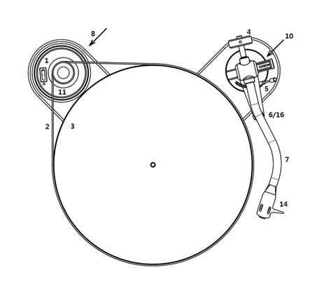 480x412 Pro Ject Rpm 1 Carbon Turntable