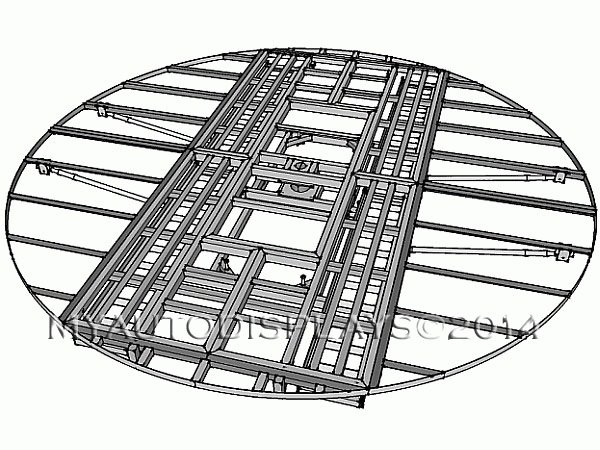 600x450 Deluxe Car Turntable