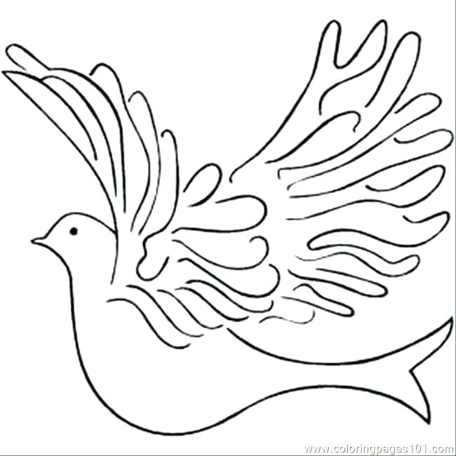 650x650 Doves Coloring Pages Dove Coloring Page Fresh Free Coloring Pages