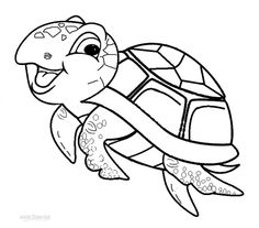236x207 Pics For Gt Sea Turtle Drawing Outline Sea Turtles