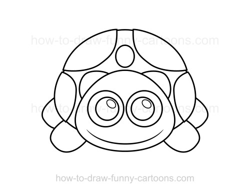 500x386 To Draw A Turtle