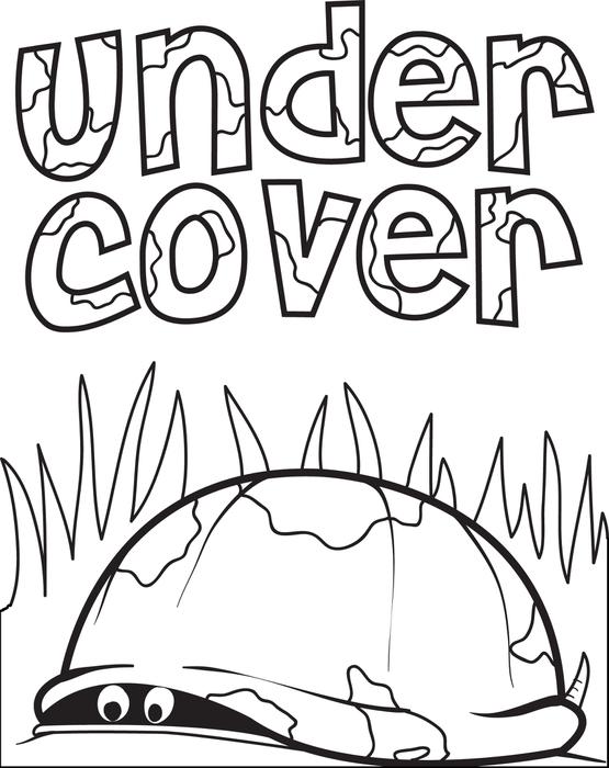 555x700 Free, Printable Turtle Hiding In Its' Shell Coloring Page For Kids