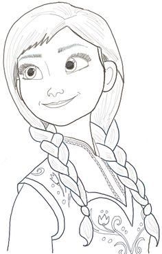 236x369 Today I Will Show You How To Draw Princess Anna (As A Teenager