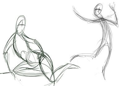 400x277 Quick Tip Create Dynamic Poses Using Gesture Drawing Drawing
