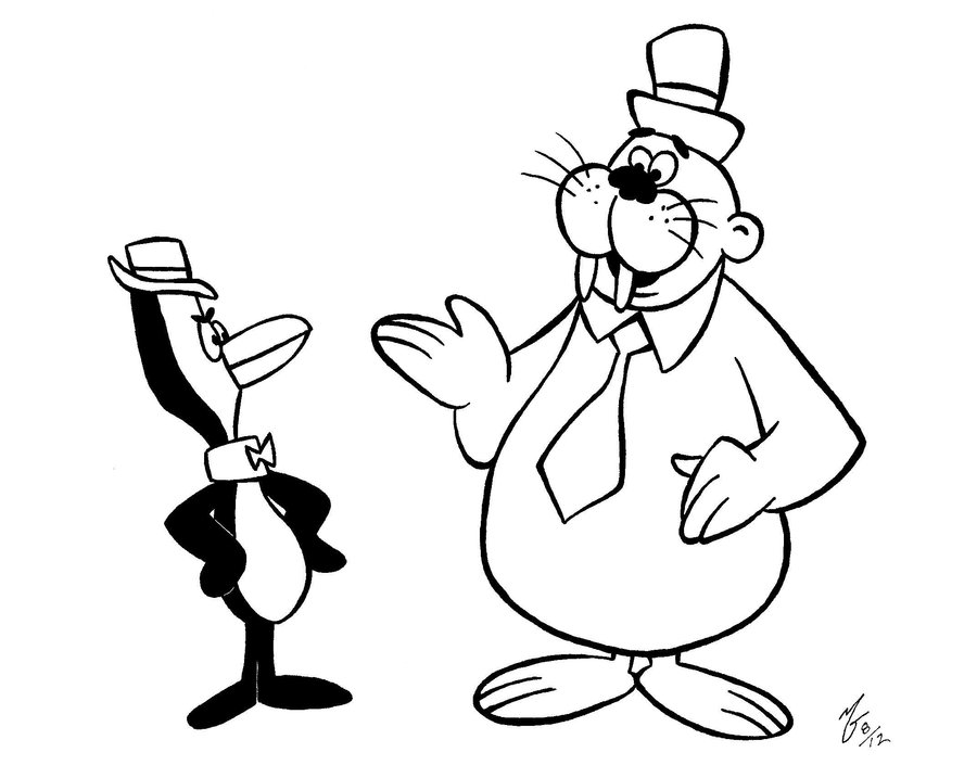 900x705 Tennessee Tuxedo And Chumley By Zombiegoon