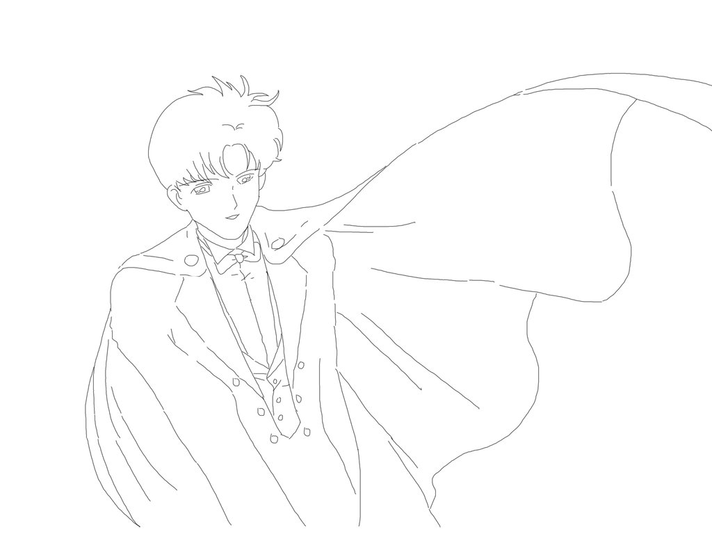 1024x768 Tuxedo Mask Silver Millenium By Tennycap