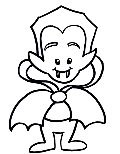 400x515 How To Draw A Vampire