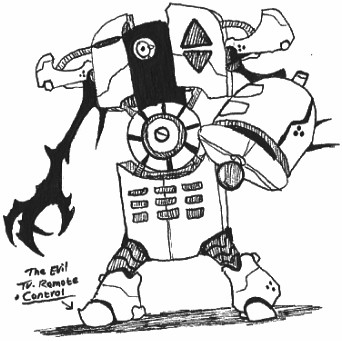 342x341 Rq] The Evil Tv Remote Control By Kainsword Kaijin