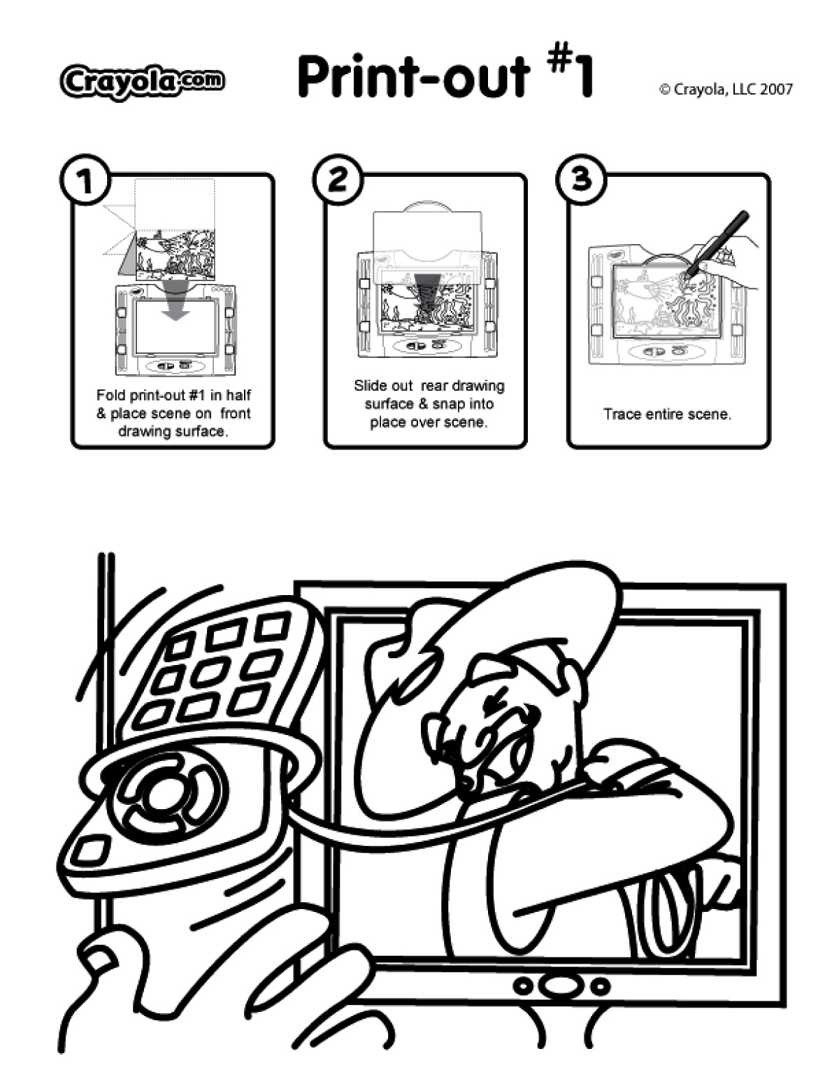 1200x1553 Tv Remote Crayola.ca