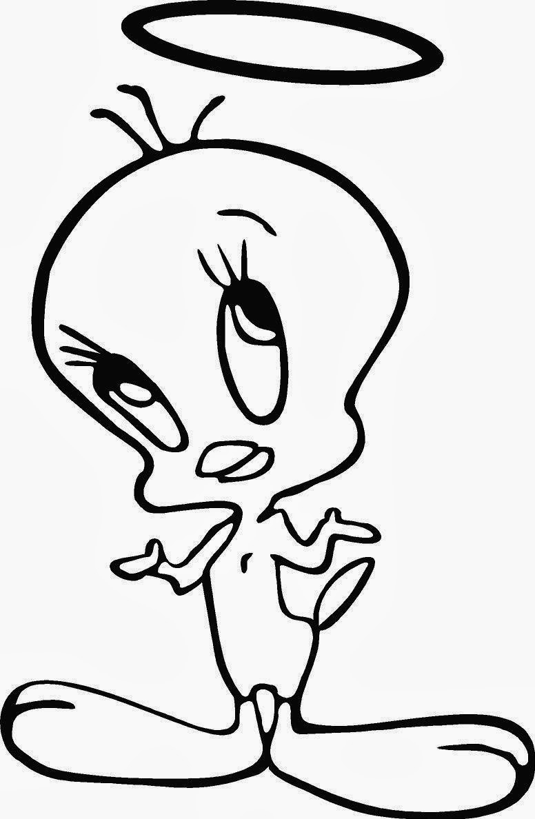 776x1188 Tweety Bird Drawings Coloring Pages Draw Tweety Bird